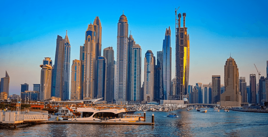 picture of UAE city skyline