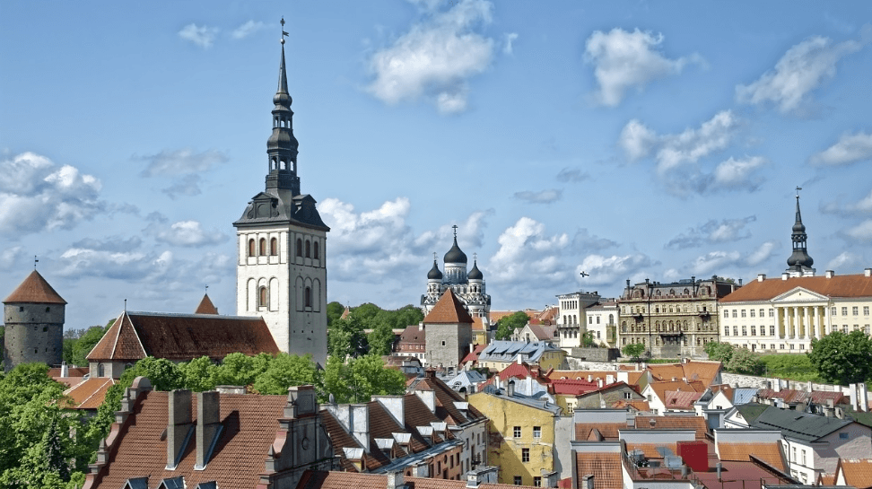 picture of Estonia skyline