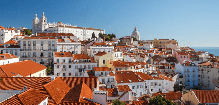 Picture of Portugal skyline