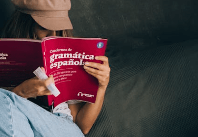 picture of someone learning how to speak another language